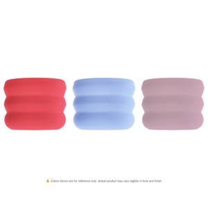 <span class=keywords><strong>Pot</strong></span> à fleurs en plastique blanc à ondulations superposées (S) pour la décoration intérieure - Product Image 4