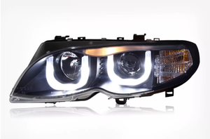 Phare avant LED YLA pour BMW E46 (2002-2006) – Modèles <span class=keywords><strong>320i</strong></span>, 318i, 323i, 325i – Xénon, DRL, Projecteur, Clignotant - Product Image 5