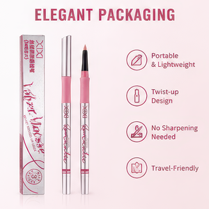 Delineador de Labios Mate Aterciopelado en Mousse, Larga Duración, Resistente a Besos, Lápiz Labial Nude para Bodas, Venta al por Mayor - Product Image 2