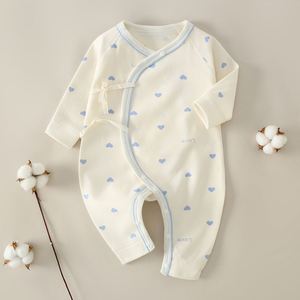 <span class=keywords><strong>Tutina</strong></span> per Neonati Autunno 2025, Pagliaccetto Tinta Unita con Orsetto, Abbigliamento in Cotone Primaverile per Bambini e Bambine 0-18 Mesi - Product Image 2