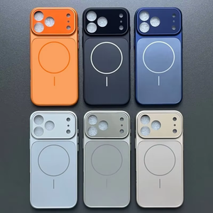 Senyor Original Color Magnetic Frosted Mobile Phone Cases <b>for</b> iPhone 17air 16 15 14 Pro Max Shockproof <b>Camera</b> Control Back Cover - Product Image 1