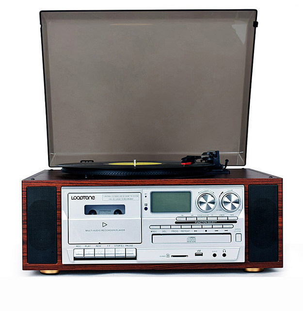LP Vinyl Record CD Tape All-in-One Multi-Function for Retro Record Player Speaker MF-18F China
