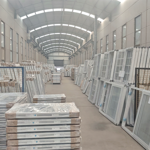 Thiết kế hiện đại đôi kính trượt cửa sổ PVC cho khách sạn mô hình mở ngang chống lại tác động - Product Image 4