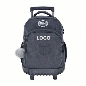 Sac à dos à roulettes robuste, sac d'école à roulettes, sac à dos de luxe à roulettes - Product Image 1