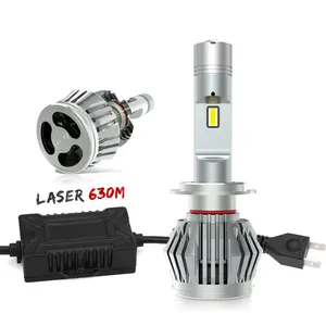 Automobili Lampada H7 LED Canbus H1 H3 H4 H8 H11 9005 HB3 9006 HB4 80W 20000LM Luci Auto Mini laser Ha Condotto il Faro Lampadine