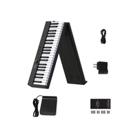 2024 New Piano Electronic Piano Keyboard Instrument 88 Keys Wooden Digital Piano with Touch Response and MIDI Keyboard