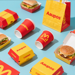 Scatola di cibo usa e getta da asporto per patatine fritte scatola di cibo scatole personalizzate per hamburger di ali di pollo estraggono il contenitore per Fast Food - Product Image 4