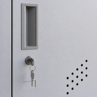 Archivador Metálico Resistente de Pie con Cerradura y Cajones Personalizables para Almacenamiento en Escuelas, Almacenes y Oficinas Comerciales