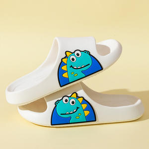 Las sandalias planas de la serie "Cool" son suaves y duraderas, presentan un diseño transpirable de un pequeño dinosaurio, son antideslizantes y cómodas. - Product Image 6