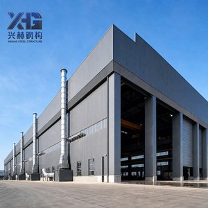 Structure en acier préfabriquée pour atelier de forgeage en alliage de titane, bâtiment métallique extra-haute avec portique de grue renforcé - Product Image 1