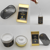 Meilleures Ventes : Produits de Soin pour la Peau Éliminant les Taches Brunes, Savon Noir Africain, Crème Éclaircissante au Curcuma – Coffret Complet de Soin pour la Peau