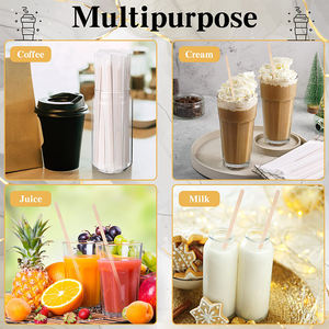 Venta al por mayor desechable biodegradable miel revolver agitadores de bebidas de madera envuelto en papel individual ecológico almacenado - Product Image 6