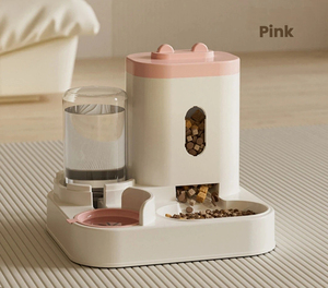 Produk Hewan Peliharaan Mangkuk 2-in-1 untuk Kucing dan Anjing Dispenser Air Plastik Baru Perlengkapan Hewan Peliharaan untuk Hewan Peliharaan - Product Image 6