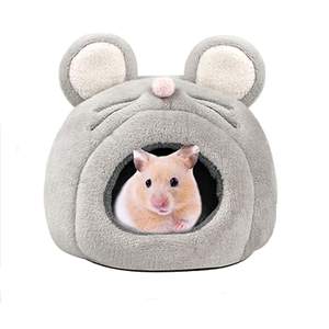 Küçük hayvan sıcak ev kış <span class=keywords><strong>Pet</strong></span> oyuncak pamuk yuva sincap Hamster tasarım <span class=keywords><strong>Pet</strong></span> yatak için Hamster ve diğer küçük evcil - Product Image 4