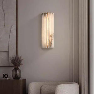 Lussuose Applique in Alabastro e Marmo Spagnolo per Soggiorno, Hotel, Camera da Letto e Ristorante - Product Image 2