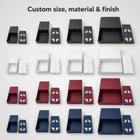 Luxury Magnetic Folding Gift Box Custom Collapsible Rigid Paperboard Packaging for Clothing Jewelry Flat Pack Design