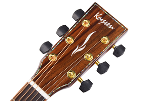 <span class=keywords><strong>Chitarra</strong></span> acustica per studenti in legno massello all'ingrosso personalizzata fatta <span class=keywords><strong>a</strong></span> mano - Product Image 2