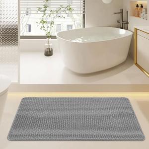 Assorbente Grey Tappetino da bagno esterno portico e casa porta WC del piede per portici e bagni - Product Image 1