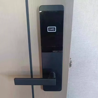 Serrure de porte d'hôtel RFID avec carte intelligente et clé mécanique - Système de contrôle d'accès électronique avec encodeur et logiciel de gestion