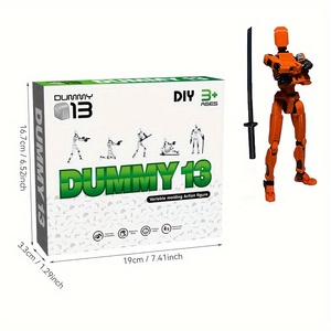 HW 2024 Novo Tiktok Venda Quente Boneco da sorte 13 multi-articulares movendo figuras de bodyaction modelo 3D impresso DIY montagem brinquedos - Product Image 6