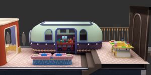 Aire de jeux intérieure souple pour enfants Hotel <span class=keywords><strong>Club</strong></span> Coin de jeu pour enfants Ensemble de meubles de maison de jeu de supermarché - Product Image 5