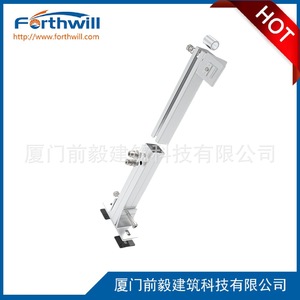 Support de montage solaire Forthwill, pince en aluminium, support d'angle, traitement de surface anodisé pour système photovoltaïque - Product Image 2