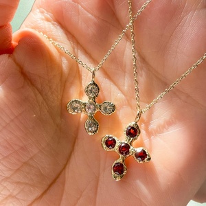 Collana con ciondolo a croce gotica per <span class=keywords><strong>accessori</strong></span> per feste in Costume di gioielli a tema vampiro di Halloween - Product Image 3