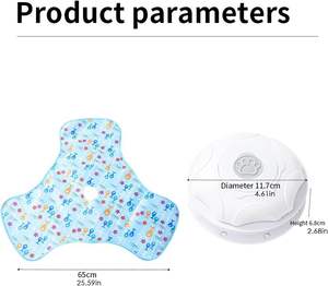 Juguetes para gatos Hide and Seek, pluma móvil impredecible en la cubierta, juguete de varita interactiva para gatitos, juguete para gatos recargable automático - Product Image 5