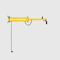 Nouveau système d'éclairage pour caisse de camion B360.LDLGT avec bras articulé double LED et extension de 1000 mm pour la sécurité des conteneurs d'entrepôt