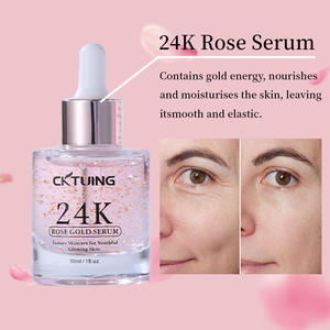 Custom <b>Vitamin</b> <b>E</b> Brightening Beauty Face Care <b>Serum</b> Hyaloronic Acid 24k Caviar Gold <b>Serum</b> Rose - Product Image 5