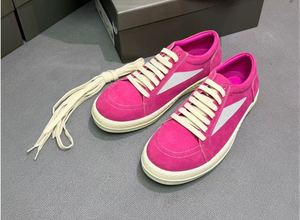 รองเท้าผ้าใบผู้ชายสีพื้น พื้นหนา หนังแท้ แบบผูกเชือก ทรงกลม หัวรองเท้าโค้งมน พื้นรองเท้าด้านนอกทำจากยาง นุ่มสบาย ใส่ได้ทุกฤดู - Product Image 5