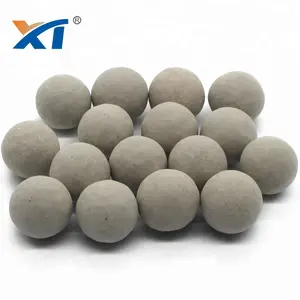 La fabbrica di XINTAO fornisce sfere in ceramica di allumina sfere in ceramica inerti a torre di reazione supporto supporto 17%-23% sfera in ceramica inerte