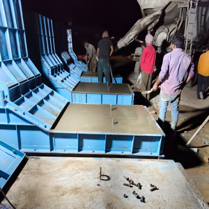 Moules préfabriqués en forme de <span class=keywords><strong>L</strong></span> pour murs de <span class=keywords><strong>soutènement</strong></span>, pour projets routiers et de jardinage, <span class=keywords><strong>prix</strong></span> compétitif, moules en acier pour <span class=keywords><strong>béton</strong></span>, marque QF, modèle T/<span class=keywords><strong>L</strong></span> - Product Image 2