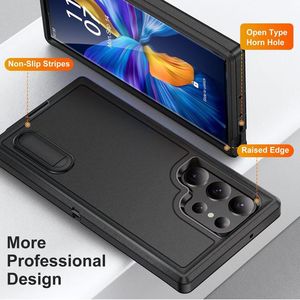Funda de teléfono resistente de 3 capas Defender para <span class=keywords><strong>Samsung</strong></span> S24 S23 Plus S22 Ultra A05 A15 A25 A14 soporte TPU PC Armor Case - Product Image 3