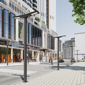 Lámpara Solar para Jardín de 3 Metros con Brillo Integrado, Iluminación para Patio - Product Image 4