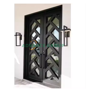 <span class=keywords><strong>Puerta</strong></span> <span class=keywords><strong>de</strong></span> Hierro <span class=keywords><strong>de</strong></span> Fabricante Chino a Bajo Precio, <span class=keywords><strong>Puerta</strong></span> Metálica <span class=keywords><strong>de</strong></span> Hierro Forjado <span class=keywords><strong>de</strong></span> Alta Calidad con <span class=keywords><strong>Pequeña</strong></span> <span class=keywords><strong>Puerta</strong></span> <span class=keywords><strong>de</strong></span> Vidrio para el Hogar - Product Image 3