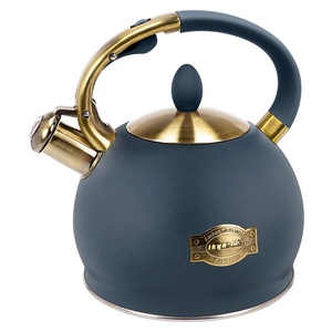 Bouilloire sifflante 3,0 L pour cuisinière, en acier inoxydable de qualité alimentaire, avec poignée ergonomique anti-chaleur - Product Image 4