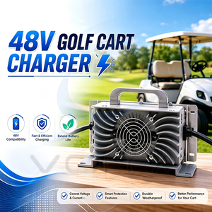 Caricabatterie per <span class=keywords><strong>Auto</strong></span> 36V 48V 60V, Caricabatterie per Golf Cart con Arresto Automatico della <span class=keywords><strong>Ricarica</strong></span> per Club Car Golf Carts, Vendita all'Ingrosso - Product Image 2