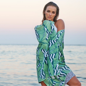 Toalla de playa de <span class=keywords><strong>Gran</strong></span> <span class=keywords><strong>Canaria</strong></span>, fabricante personalizado de microfibra, impresión Digital, Flora joven, orgullo Gay - Product Image 1