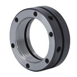 K Series Circular Locking Nut Metric Coarse <b>Thread</b> 55mm Outside Diameter Black Oxide Finish For Metal General Industry Use - Product Image 4
