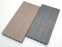 Planches de terrasse en composite bois moderne, co-extrusion WPC, résistantes à l'humidité, écologiques, étanches, à clipser