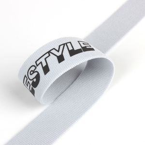 Factory Garment Accessory <b>Elastic</b> Tapes Sport Underwear Custom Printed <b>Elastic</b> Bands - Product Image 3