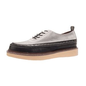 Zapatos de Cuero Hechos a Mano, Diseño Retro Transpirable, Aumentan la Altura, Impermeables, Antideslizantes, Adecuados para Uso Casual de Negocios - Product Image 2