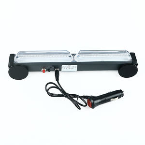 PUERXIN-Faro de advertencia para bomberos, luces estroboscópicas magnéticas recargables de emergencia para coche, camión, rojo y azul - Product Image 5