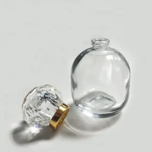 Transparente leere Luxus billige Parfüm Glasflaschen 50ml