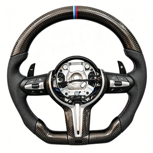 Setir Mobil Serat Karbon Asli untuk BMW <span class=keywords><strong>M</strong></span> Sport F01 F10 F20 F22 F25 F31 F32 F36 F87 F90 F95 - Product Image 2