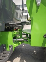 1200 kg Mini-Allrad-Kompakt-Elektro-Radlader Hoflader mit Radlader-Anbaugeräten