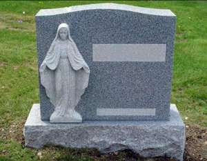 Дешевый надгробный камень и памятник на заказ <span class=keywords><strong>G603</strong></span> гранитный надгробный камень Американский ручной резной Ангел надгробный камень - Product Image 2