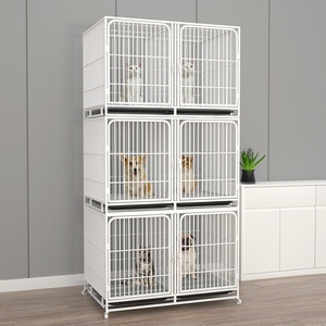 <span class=keywords><strong>Cage</strong></span> pour chat, blanche, 1, <span class=keywords><strong>2</strong></span> ou <span class=keywords><strong>3</strong></span> couches, <span class=keywords><strong>Cage</strong></span> pour animaux domestiques, galvanisée, bon marché - Product Image 3