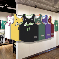 Maßgeschneiderte Basketball-Trikots Team-Uniformen Feuchtigkeitsableitend Sublimationsdruck Camisetas De Baloncesto Personalisierte Uniformen